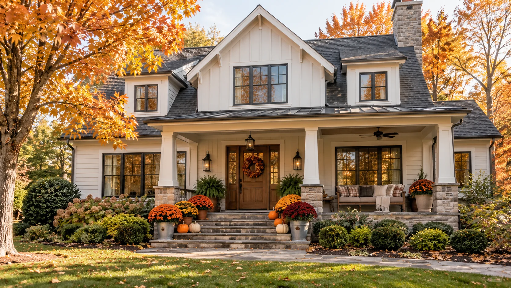 Read more about the article 25 Festive Fall Outdoor Planter Styles for a Cozy Front Porch