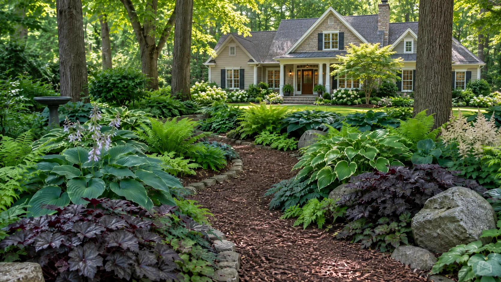 Read more about the article 25 Full Shade Landscaping Fixes for a Lush Yard